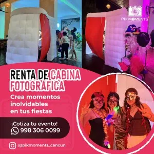 Cabina Pikmoments Cancun